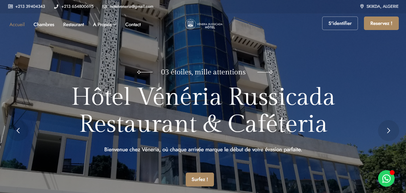 Hôtel Vénéria Russicada